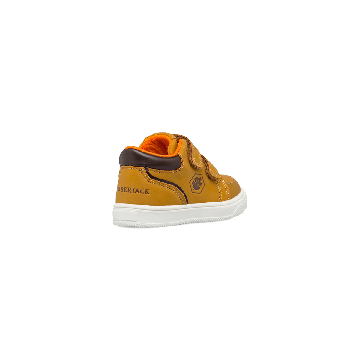Scarpe Primi passi da bambino gialle in similpelle con chiusura a strappi Lumberjack - Image 3