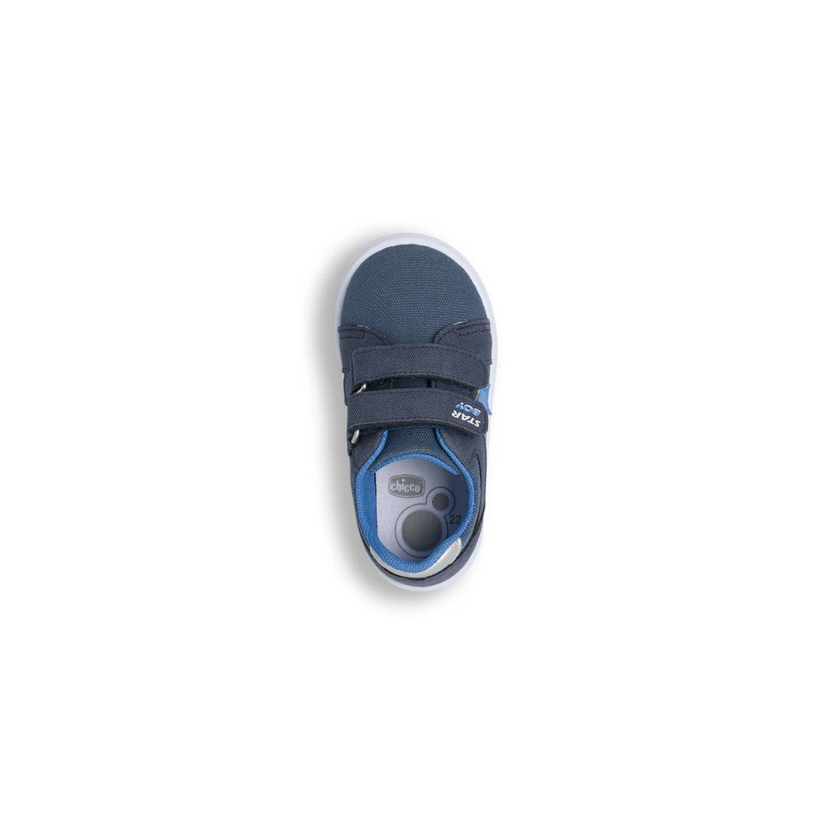 Scarpe Primi passi da bimbo blu con dettaglio stella Chicco - Image 5