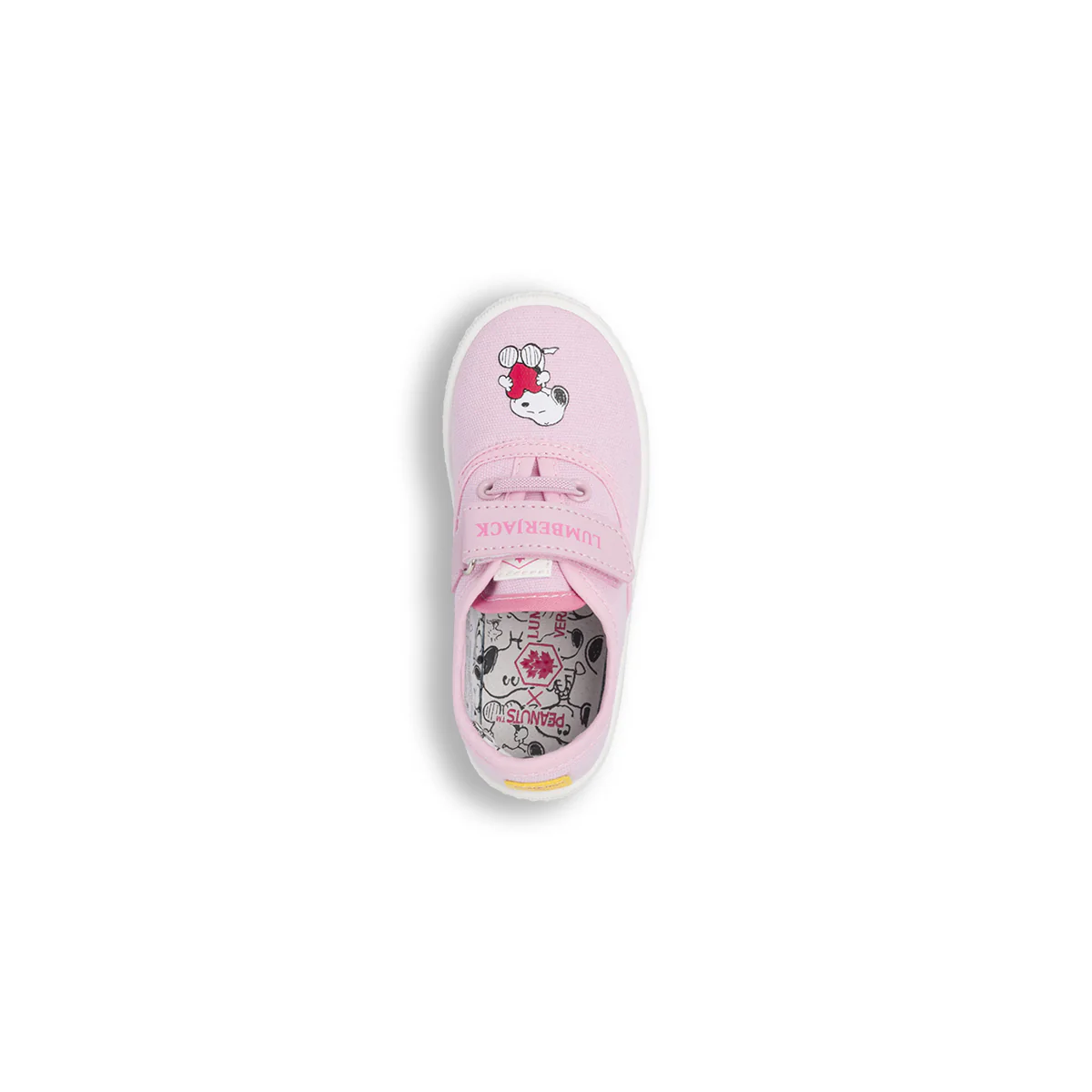 Scarpe primi passi rosa Bambina in tela con strappo Snoopy Lumberjack - Image 6
