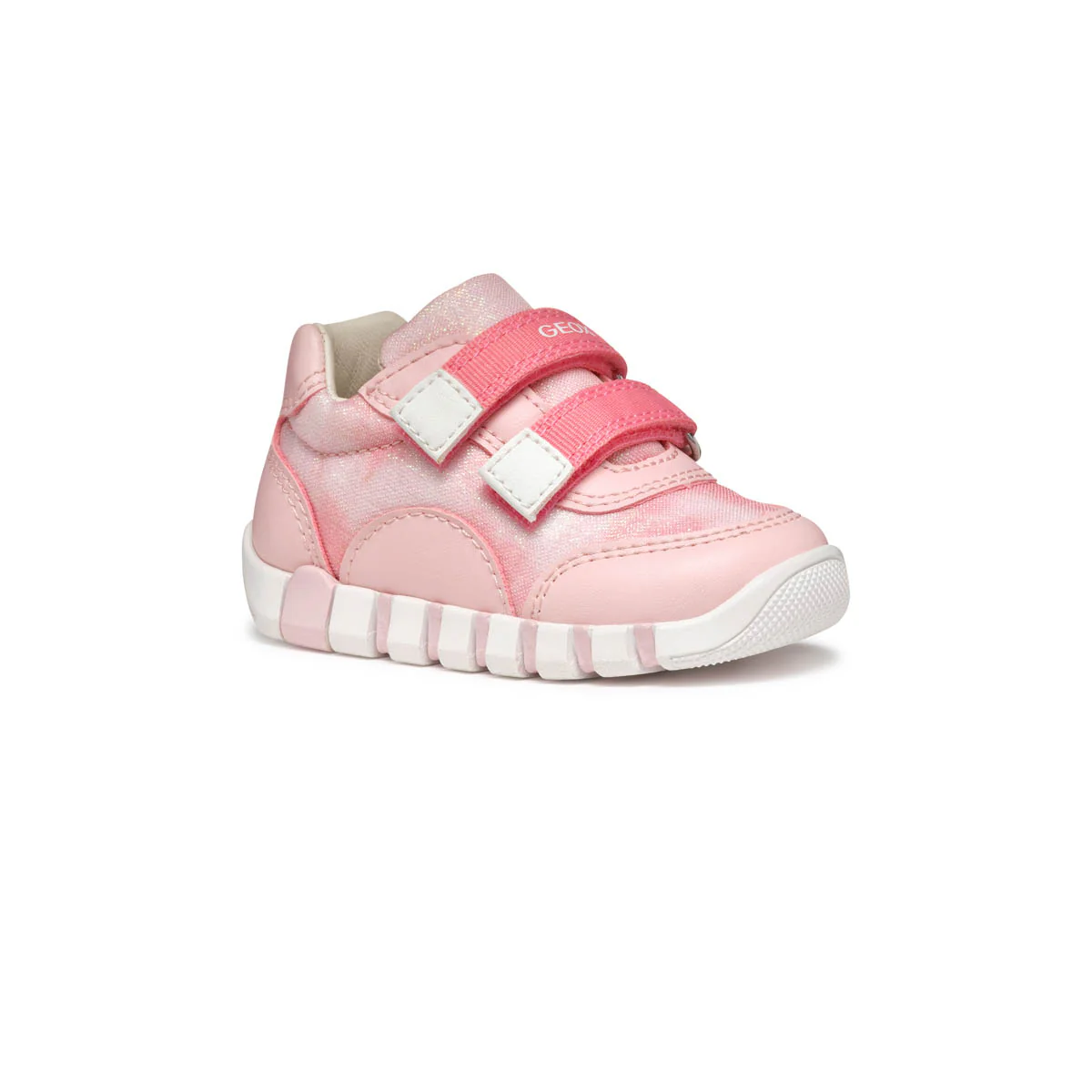 Scarpe Primi passi rosa da Bambina con suola traspirante Geox - Image 5