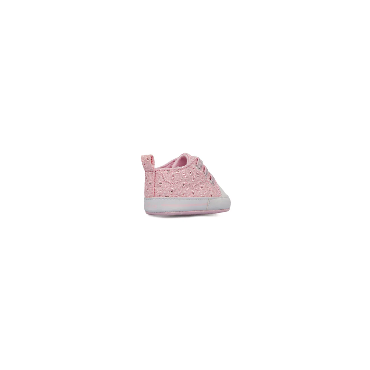Scarpe Primi passi Rosa da Bambina effetto pizzo sangallo Chicco - Image 3