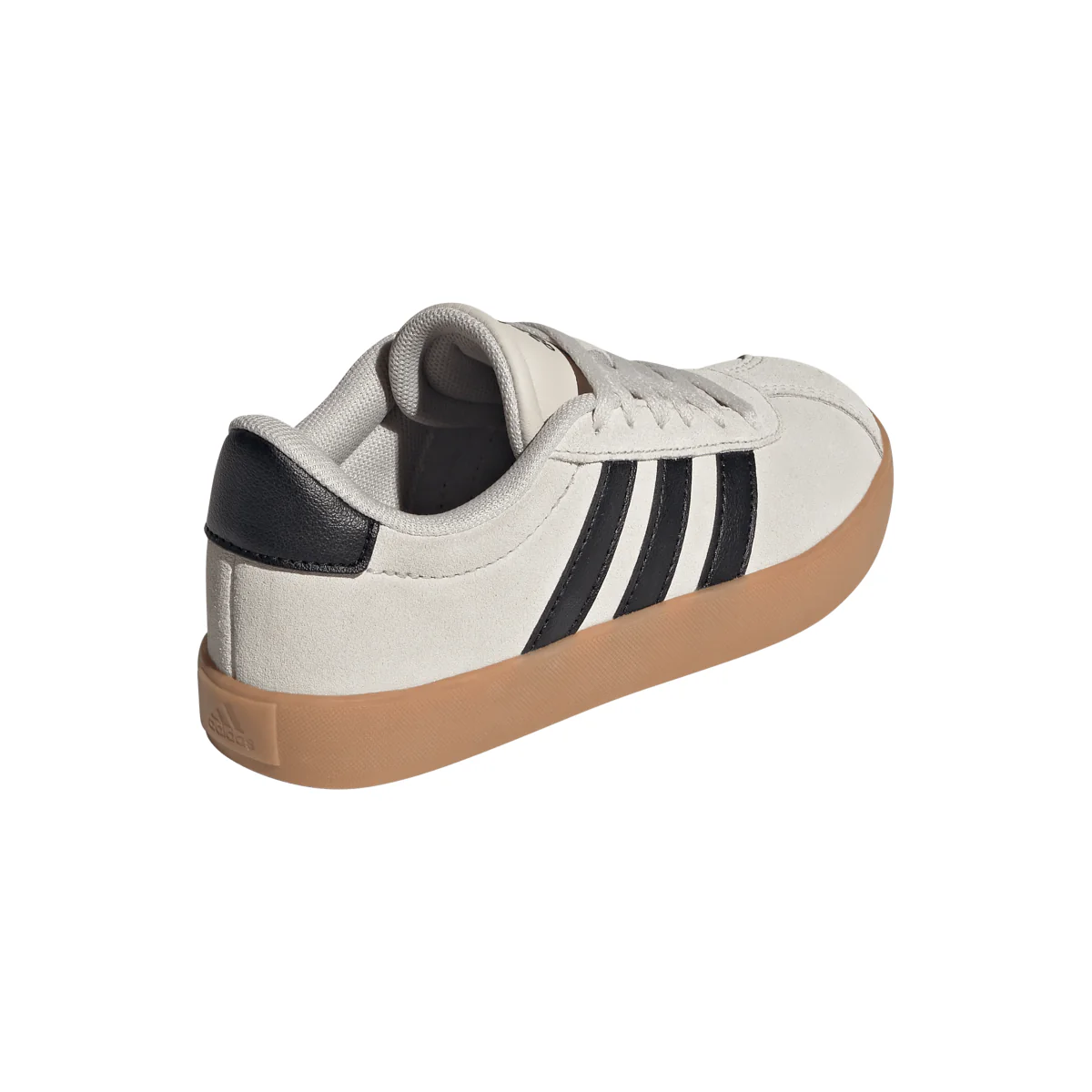 Scarpe Ragazzo Beige effetto Scamosciato adidas VL Court 3.0 - Image 8