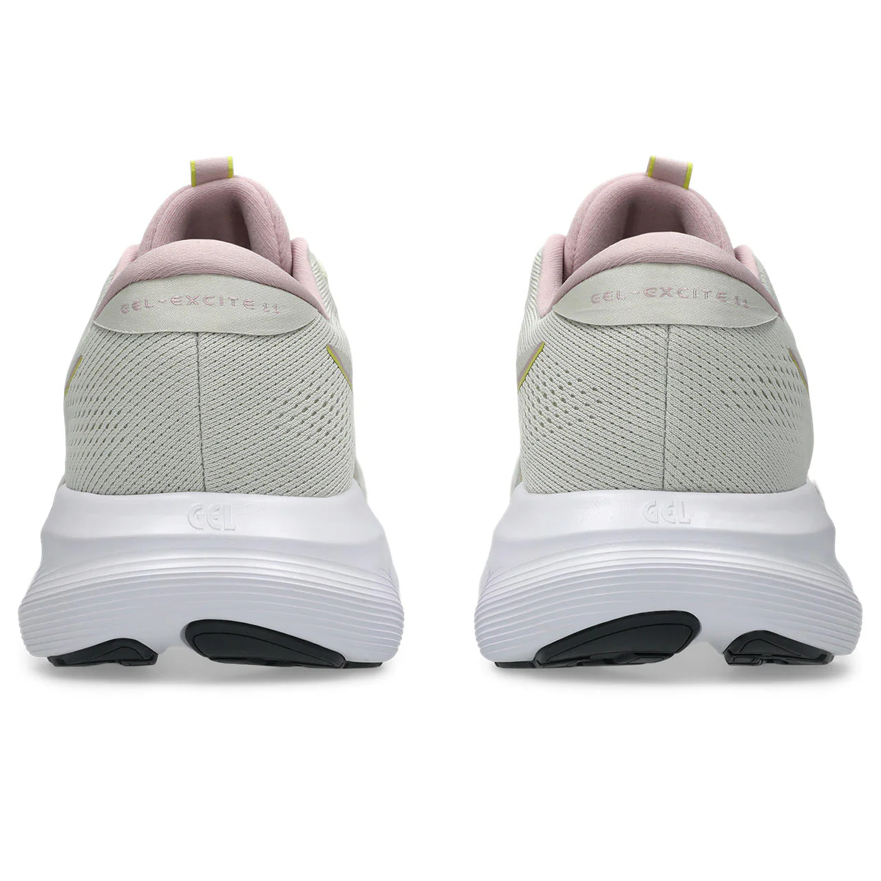 Scarpe running da donna Asics Gel-Excite 11 beige con dettagli rosa - Image 4