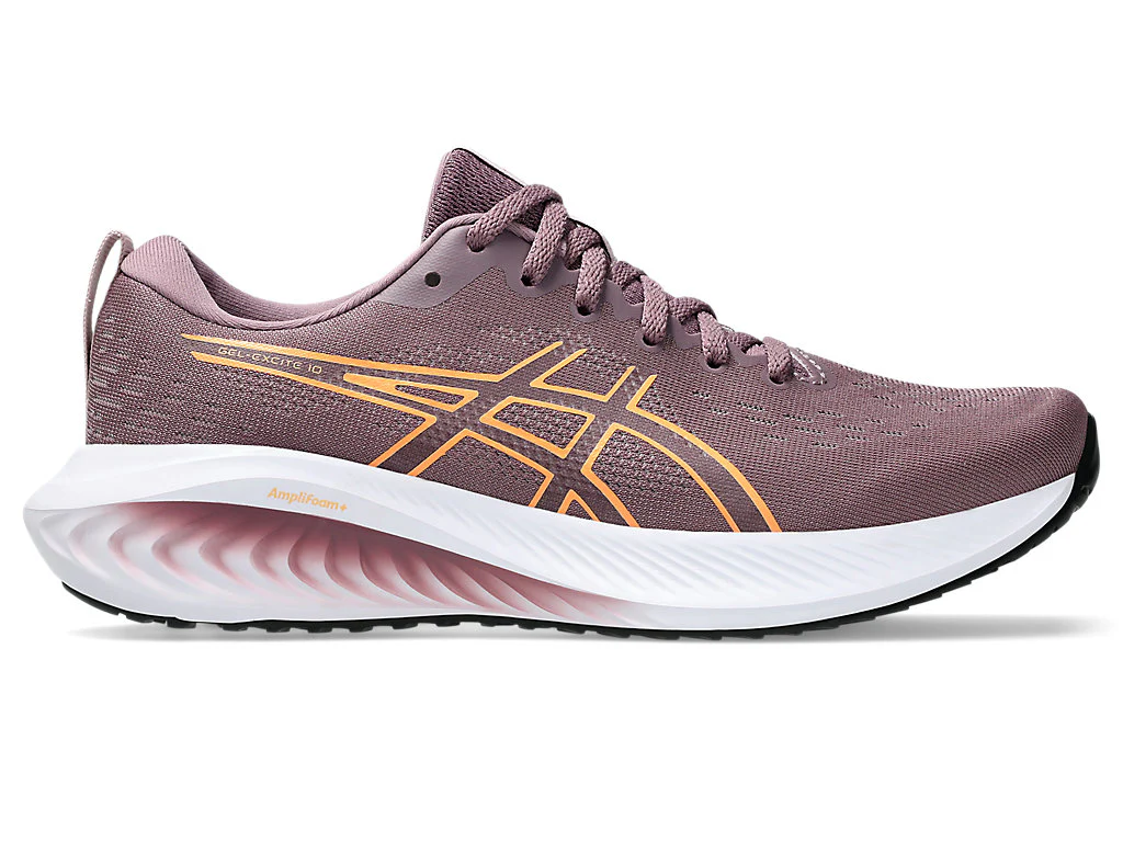 Scarpe running da donna in tessuto mesh viola con logo laterale Asics GEL-EXCITE 10 - Image 2