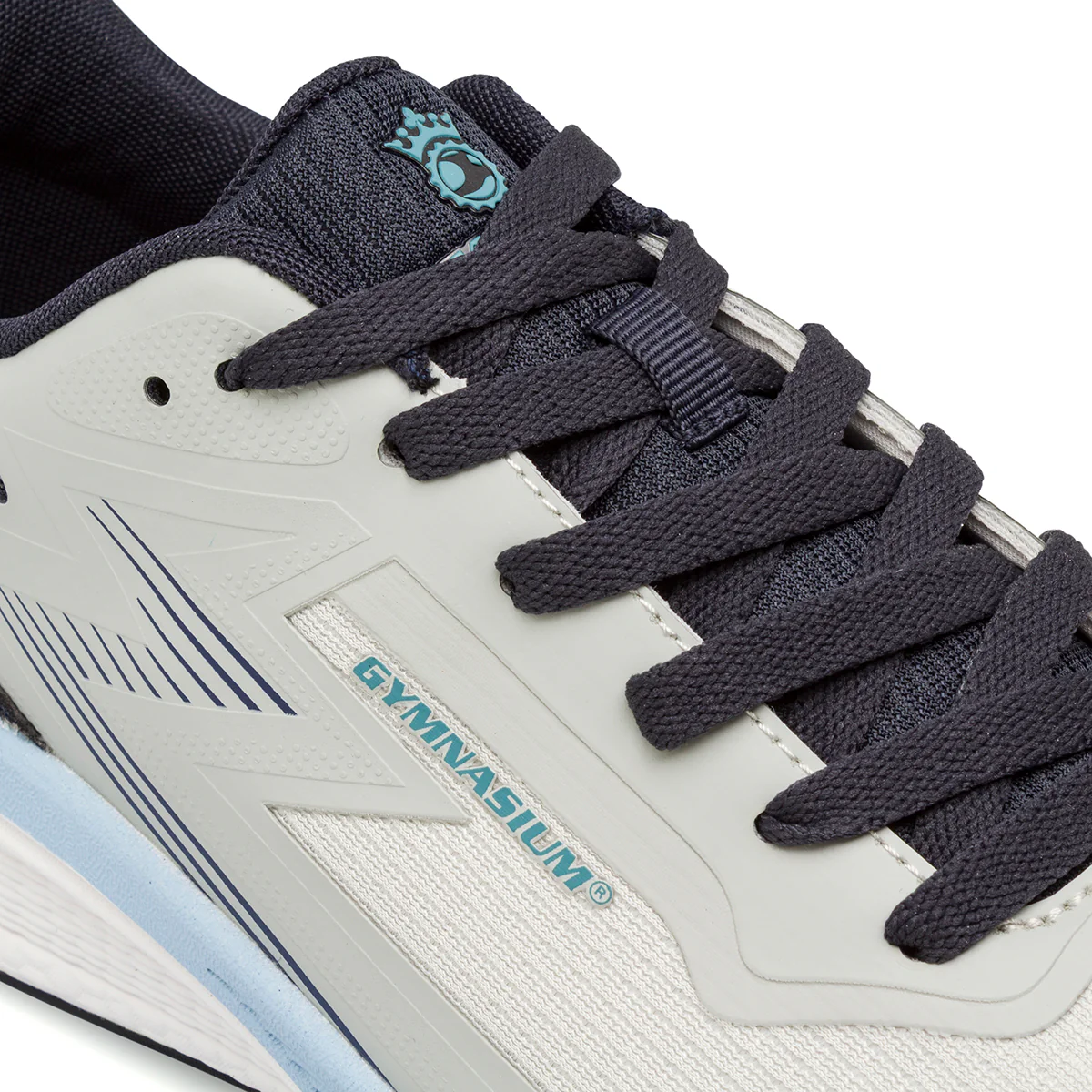 Scarpe running da uomo grigie con dettagli blu scuro Gymnasium - Image 4
