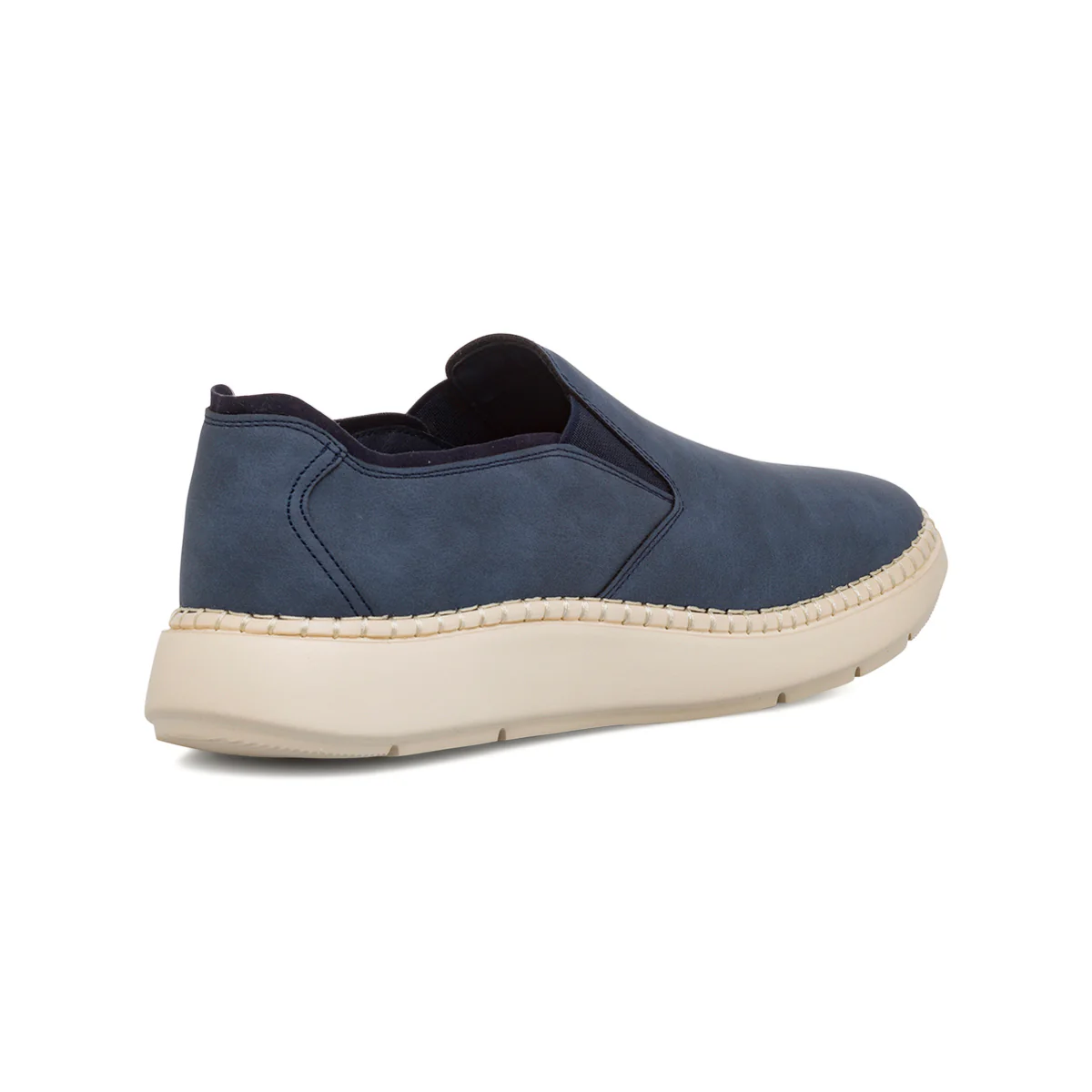 Scarpe slip-on casual da uomo blu navy P Soft - Image 9