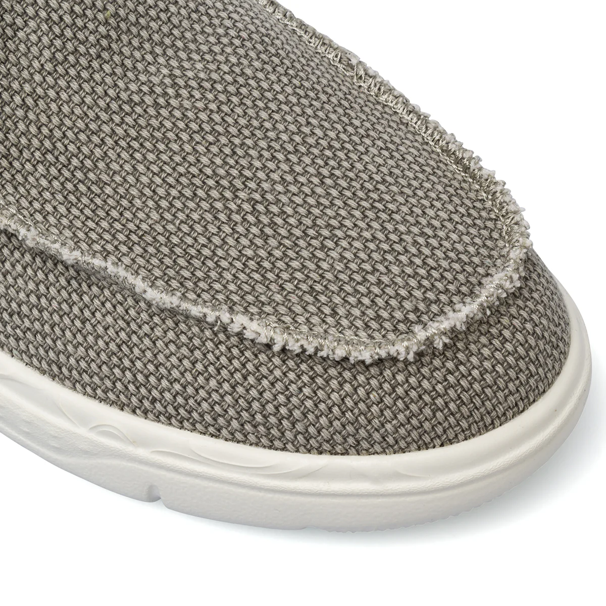 Scarpe Slip-on da Uomo grigi effetto sfilacciato Americanino - Image 4