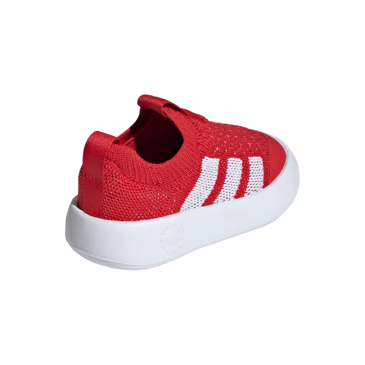 Scarpe slip-on Primi Passi rosse da Bambini adidas Bubblecomfy Infant - Image 4