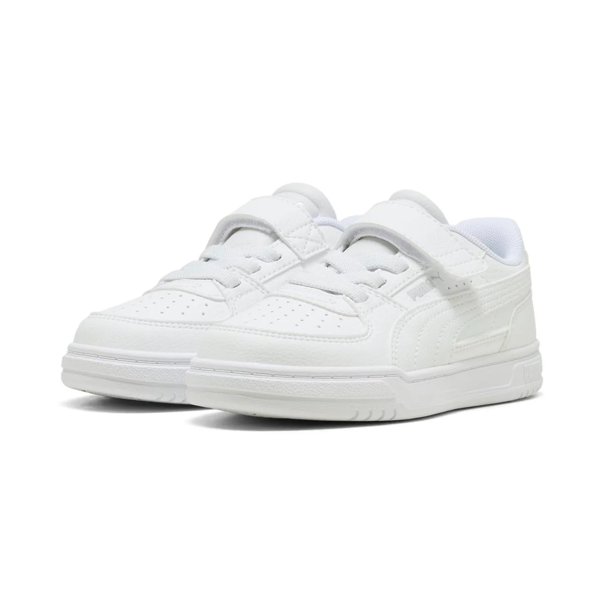 Scarpe sport Bambina Bianche con chiusura strappo Puma Caven III