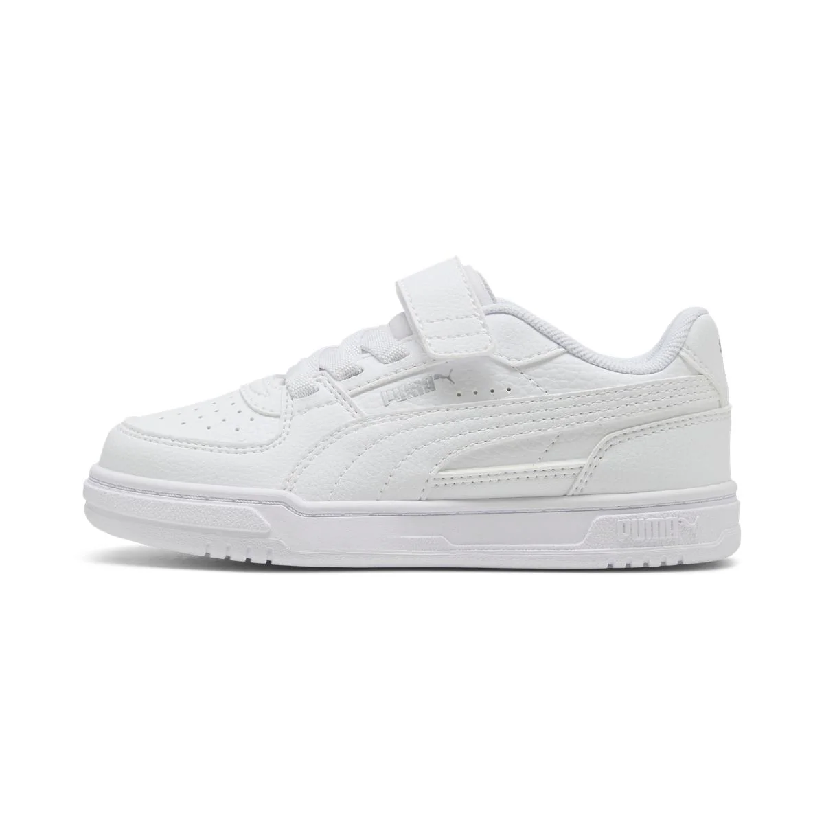 Scarpe sport Bambina Bianche con chiusura strappo Puma Caven III - Image 2