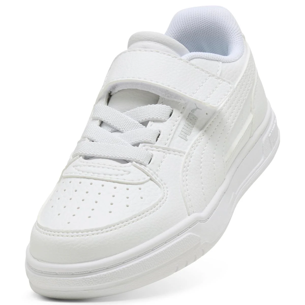 Scarpe sport Bambina Bianche con chiusura strappo Puma Caven III - Image 6