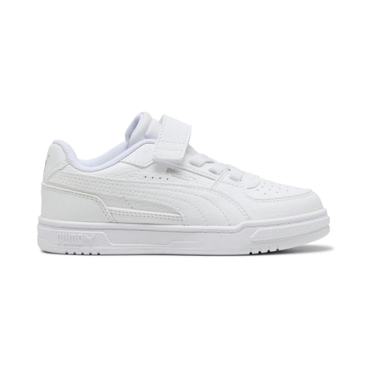 Scarpe sport Bambina Bianche con chiusura strappo Puma Caven III - Image 7