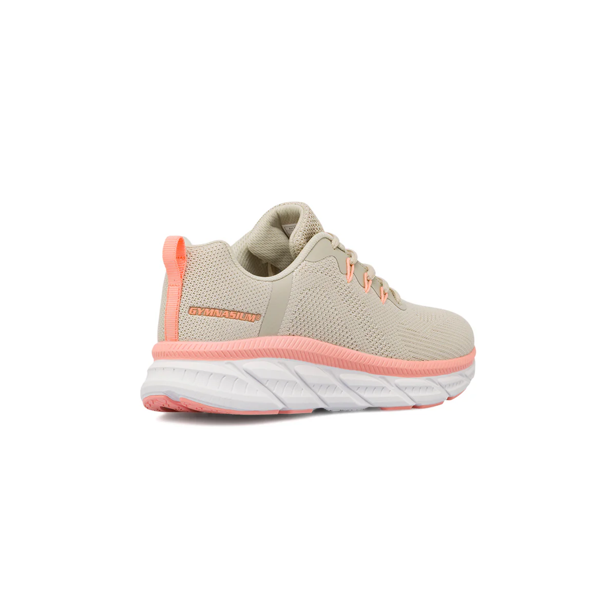 Scarpe sportive Beige da Donna con inserti rosa Gymnasium - Image 3