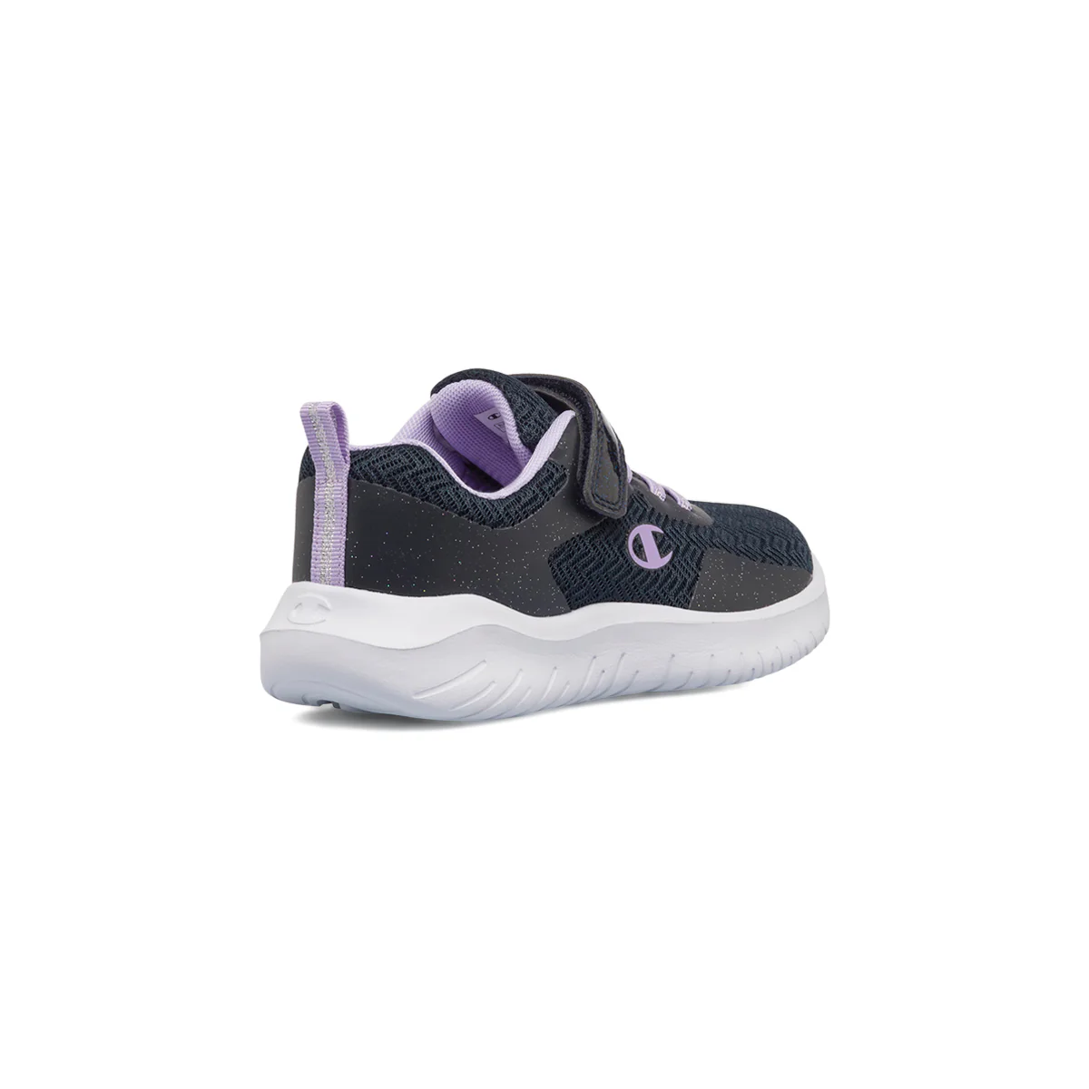 Scarpe sportive blu da bambina con glitter Champion Softy Evolve G Ps - Image 3