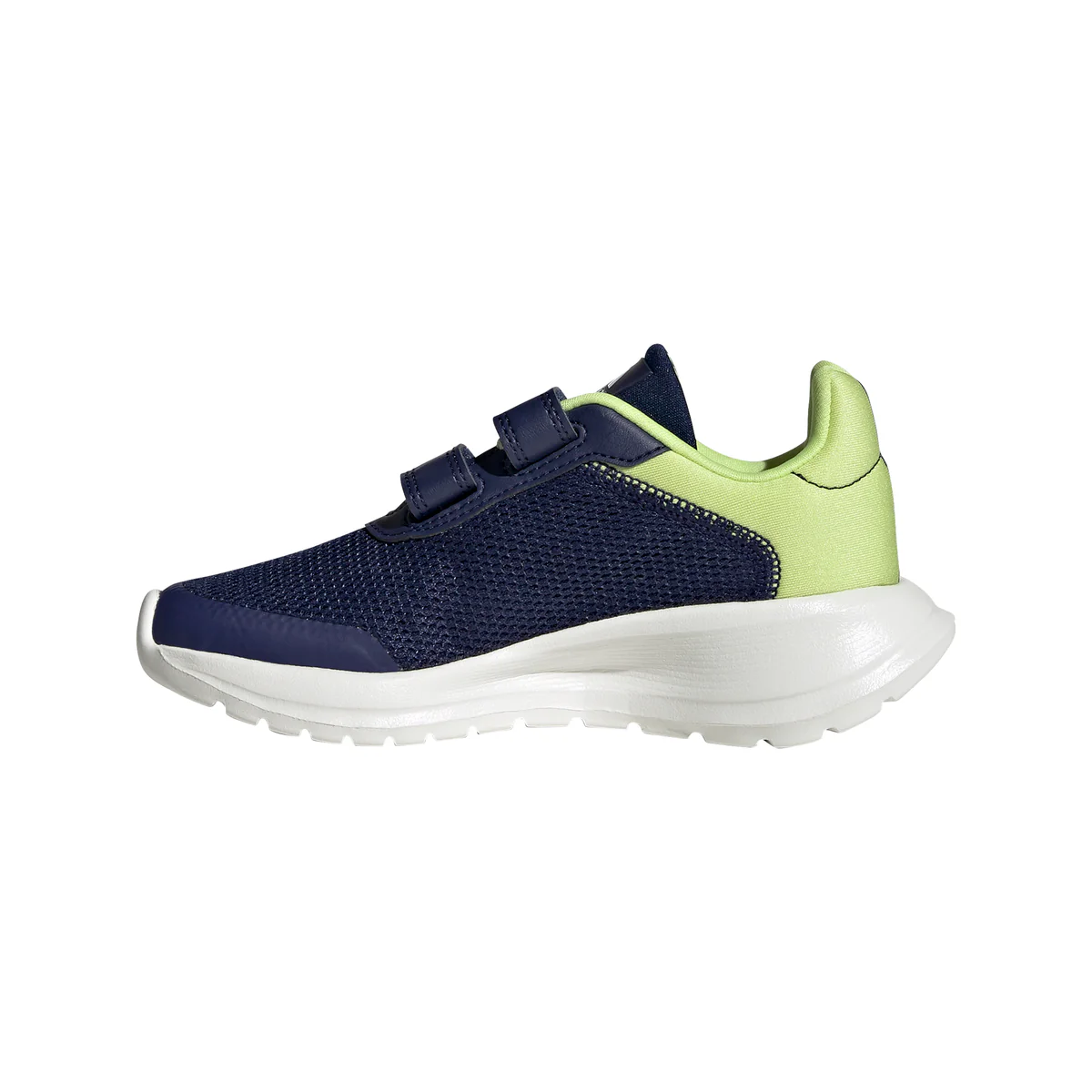 Scarpe sportive blu da bambino con strisce laterali adidas Tensaur Run 2.0 - Image 3