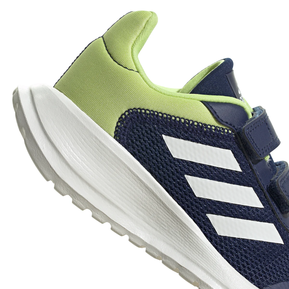 Scarpe sportive blu da bambino con strisce laterali adidas Tensaur Run 2.0 - Image 7