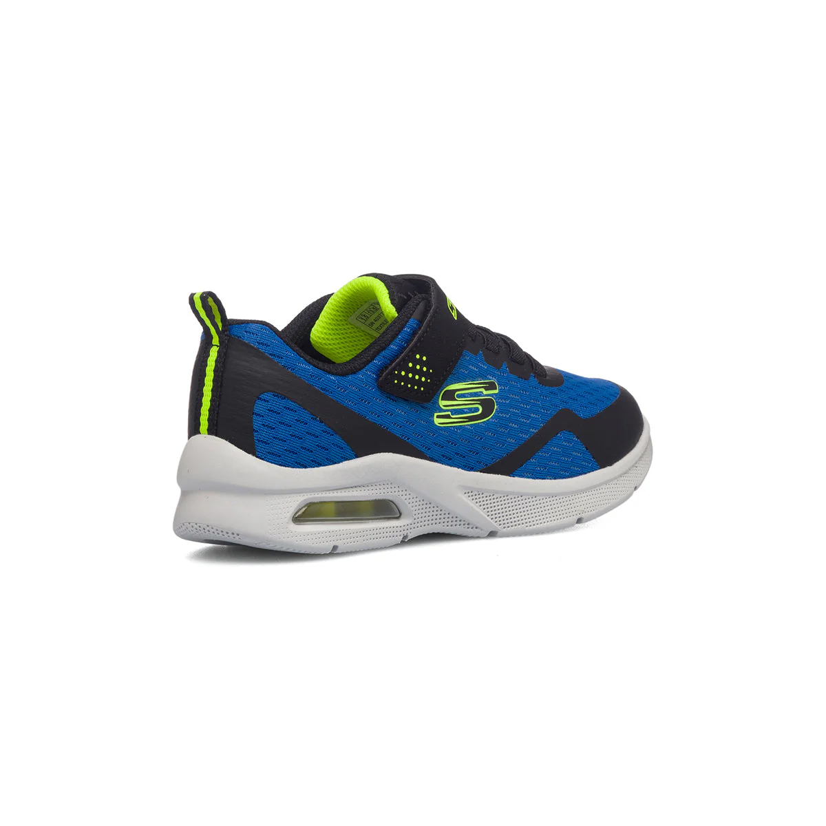 Scarpe sportive blu da bambino con suola ad aria Skechers Microspec Max - Image 3