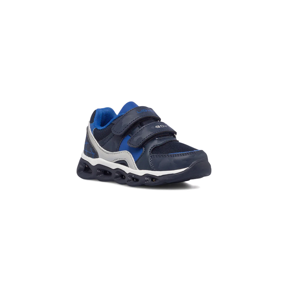 Scarpe sportive blu navy da bambino con luci nella suola Chicco Carmel - Image 2