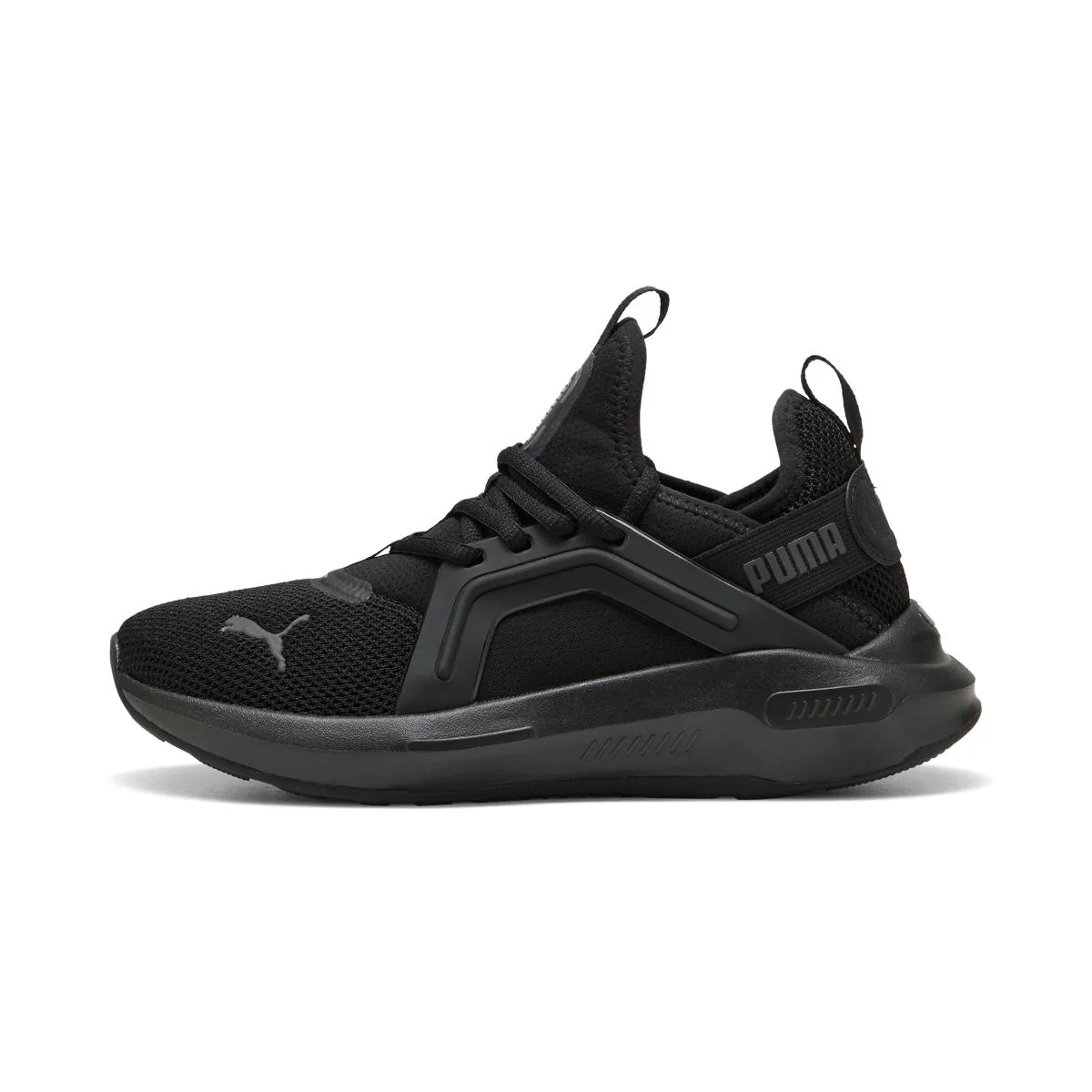 Scarpe sportive da Ragazzo nere in tessuto mesh Softride Enzo 5 Puma - Image 2