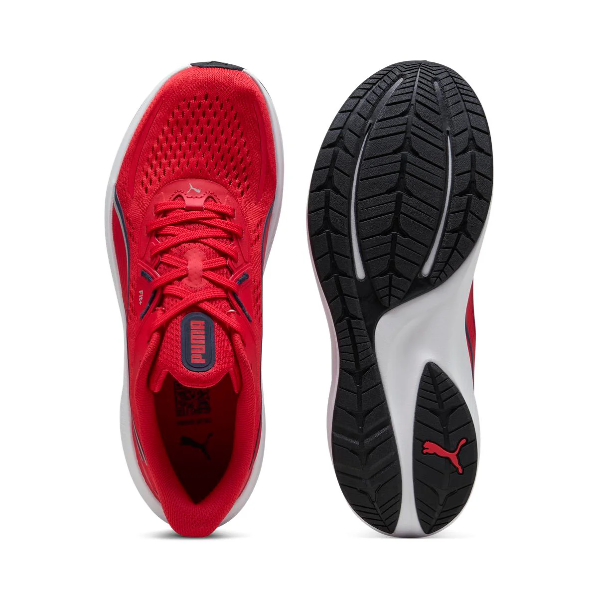 Scarpe sportive da Uomo rosse in mesh Puma Skyrocket Lite 2 - Image 4