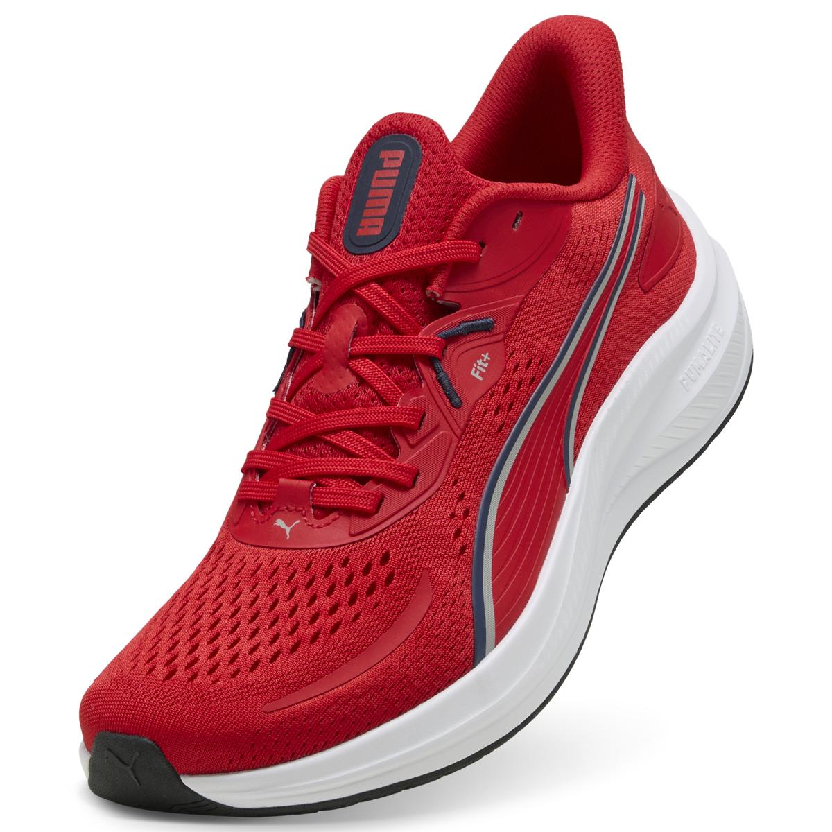 Scarpe sportive da Uomo rosse in mesh Puma Skyrocket Lite 2 - Image 6