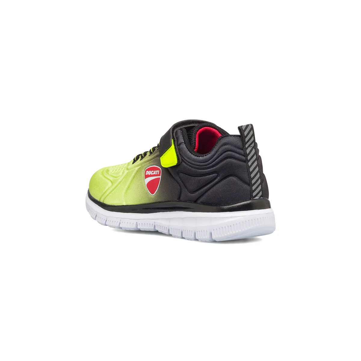 Scarpe sportive gialle e nere da bambino con logo laterale Ducati Centauro PS - Image 3