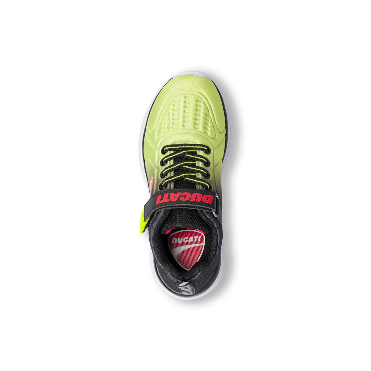 Scarpe sportive gialle e nere da bambino con logo laterale Ducati Centauro PS - Image 5
