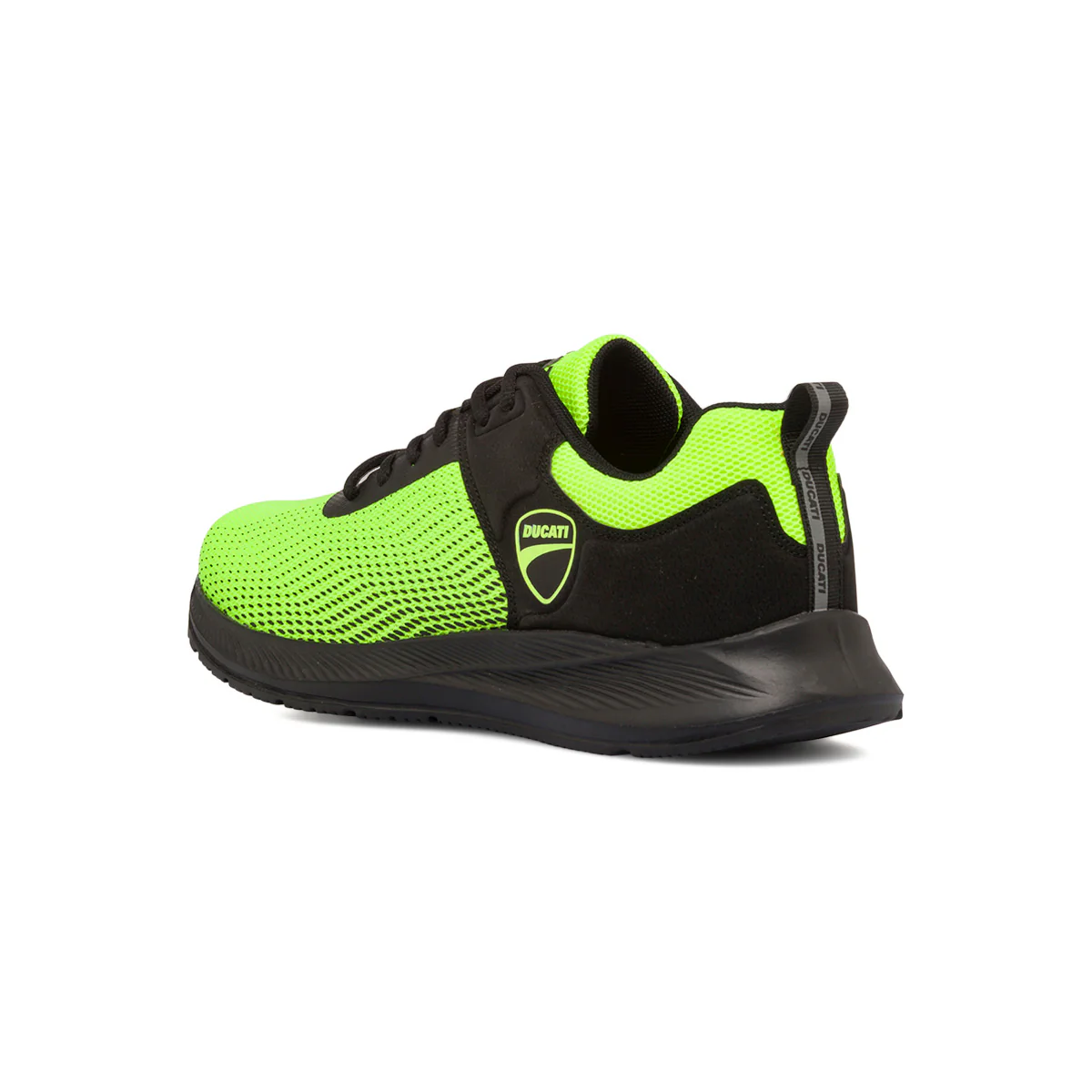 Scarpe sportive giallo fluo da uomo con logo laterale Ducati Backfire 4 - Image 3