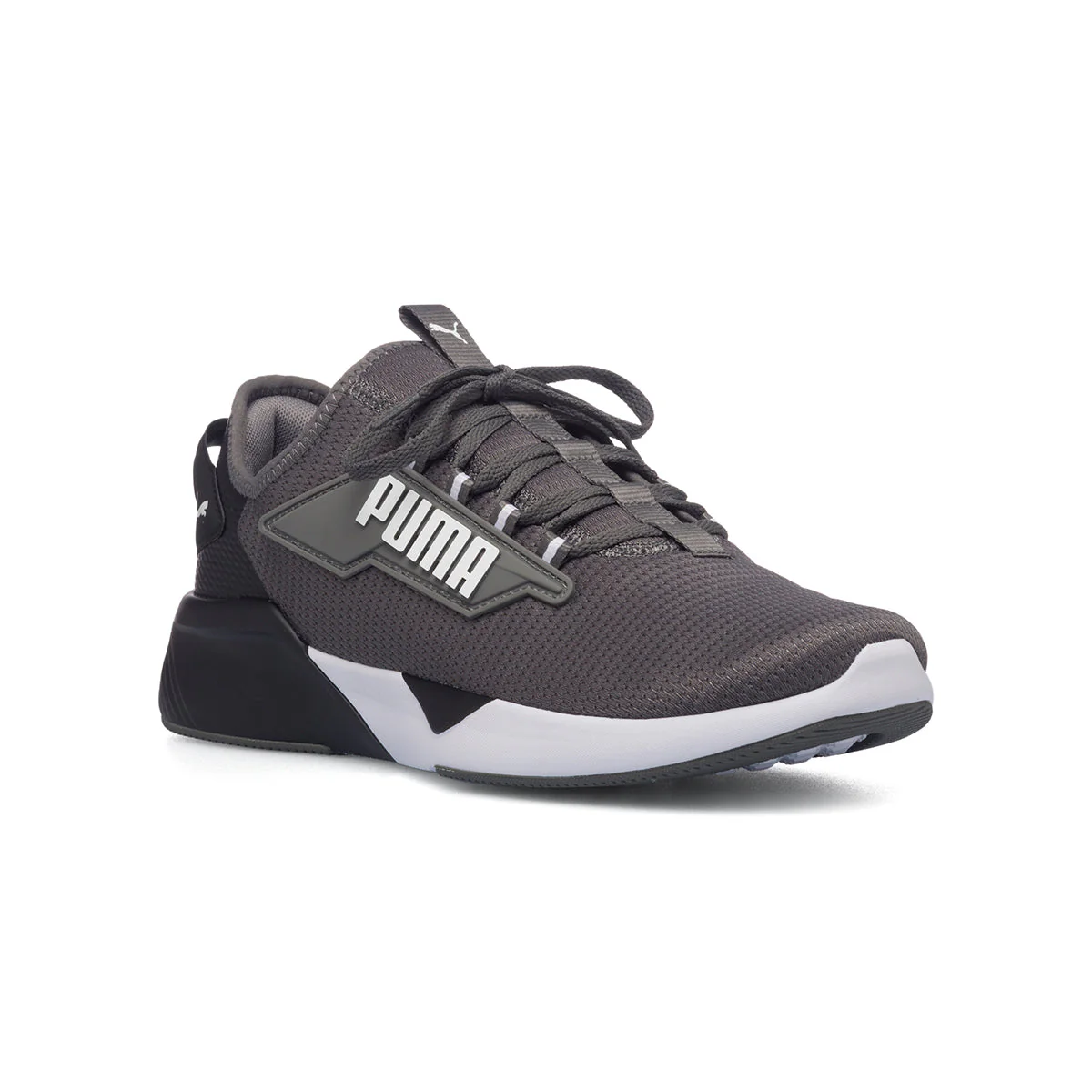 Scarpe sportive grigie da uomo con logo laterale Puma Retaliate 2 - Image 2