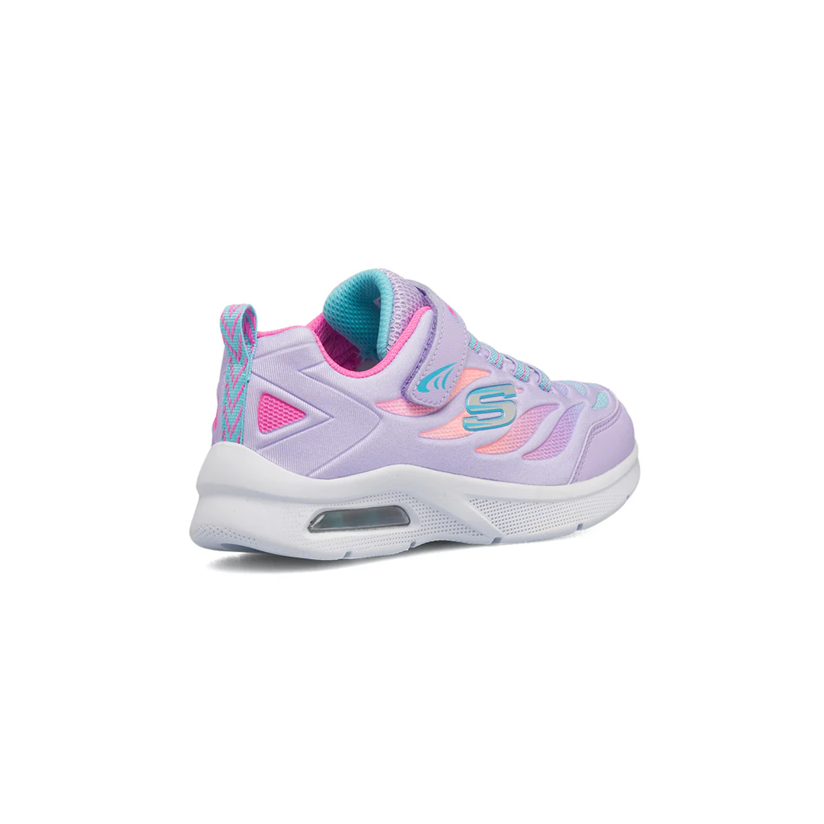 Scarpe sportive lilla da bambina con suola ad aria Skechers Microspec Max Airy Color - Image 3