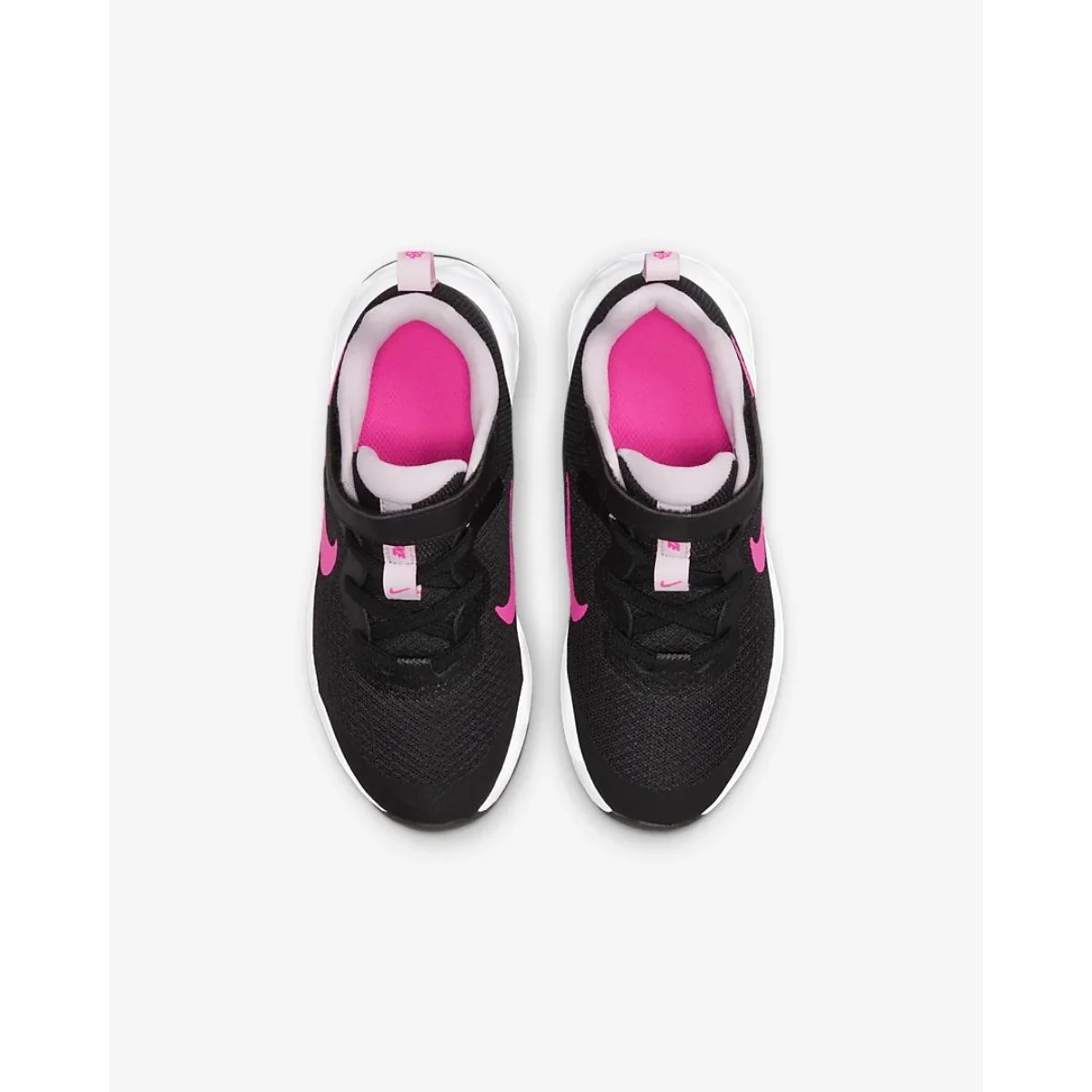 Scarpe sportive nere da bambina Nike Revolution 6 PSV - Image 4