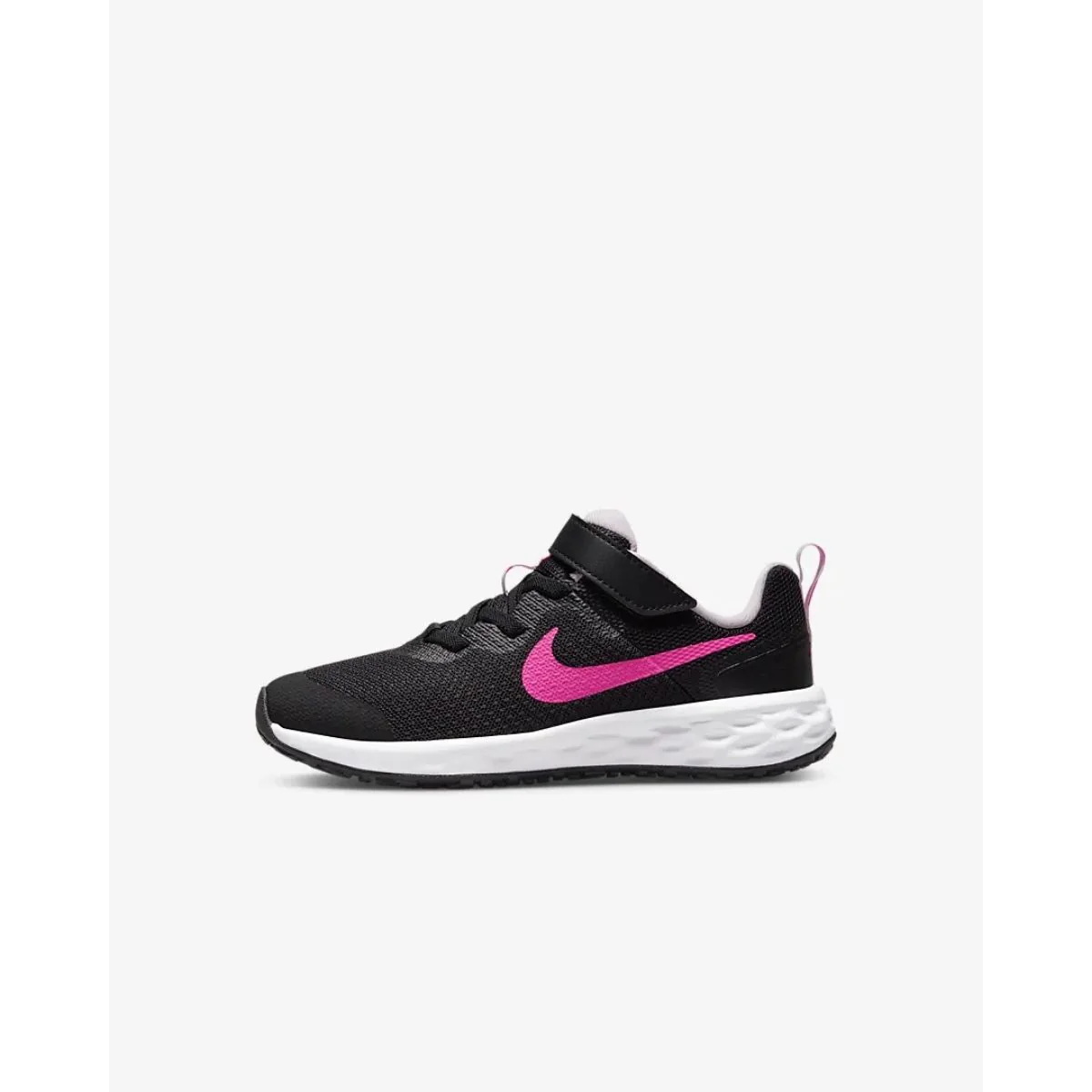 Scarpe sportive nere da bambina Nike Revolution 6 PSV