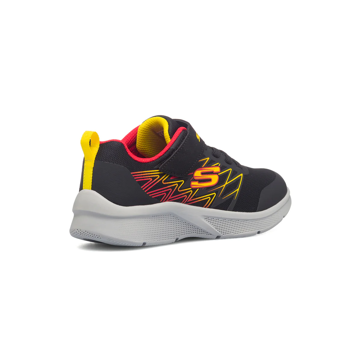 Scarpe sportive nere da bambino Skechers Microspec - Image 3