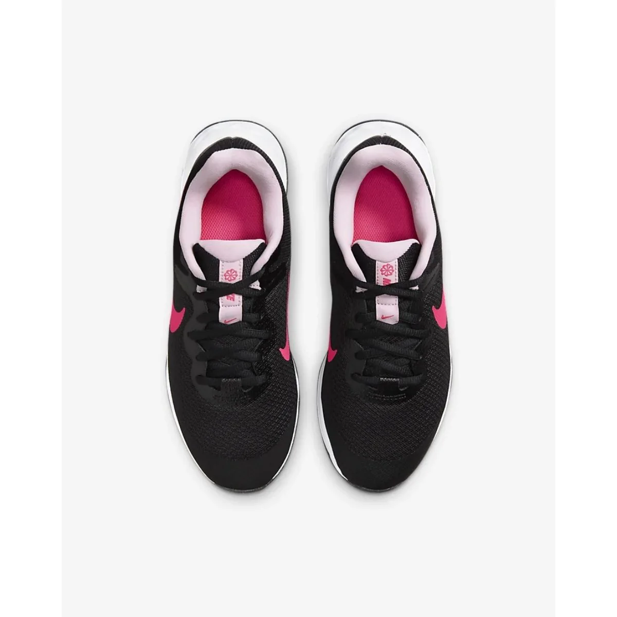 Scarpe sportive nere da ragazza Nike Revolution 6 GS - Image 4