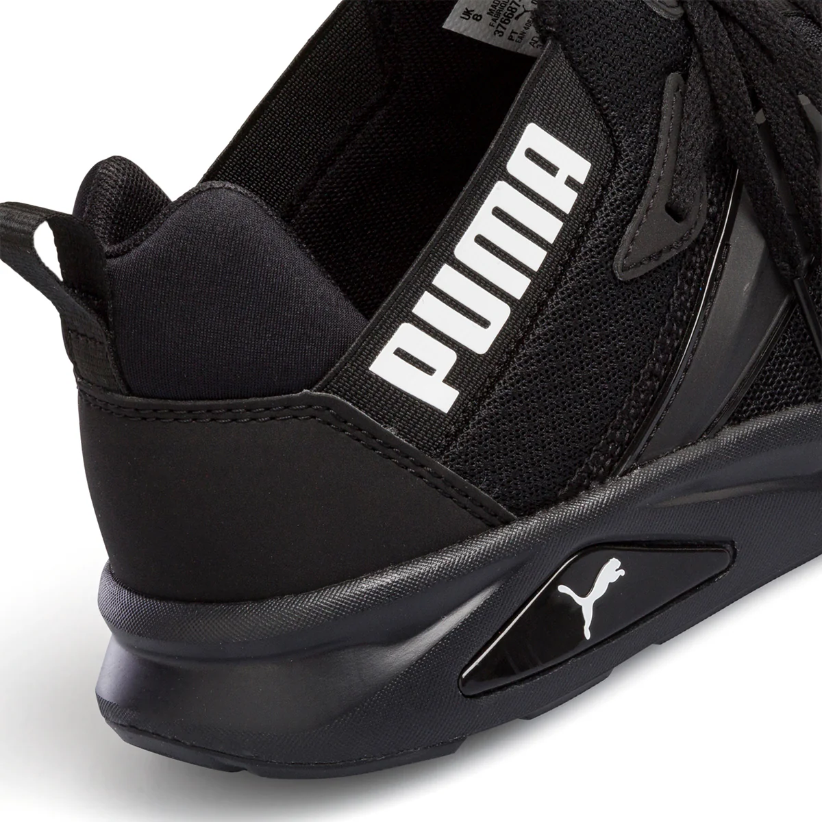 Scarpe sportive nere da uomo con inserti elastici Puma Enzo 2 Refresh - Image 7