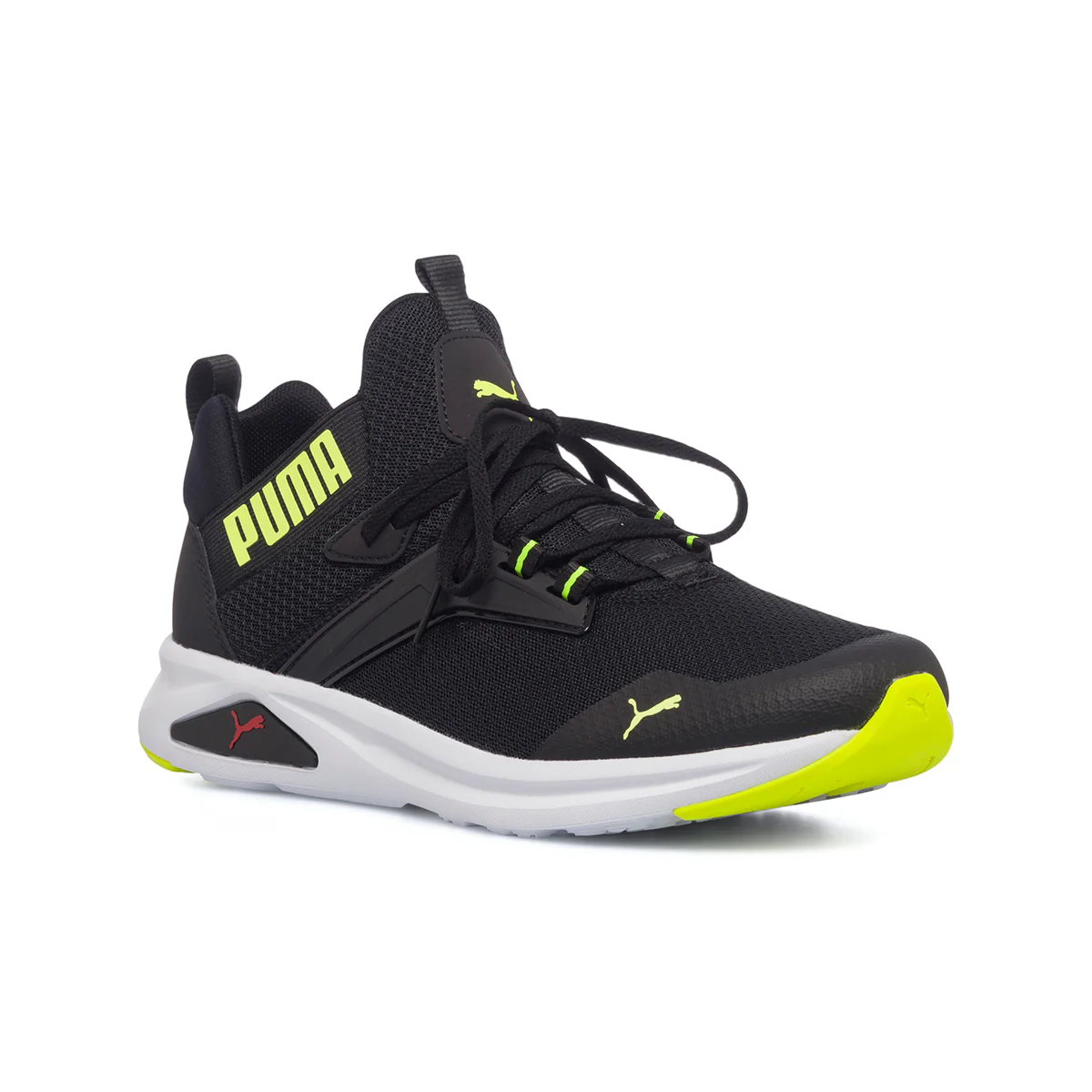Scarpe sportive nere da uomo con inserti elastici Puma Enzo 2 Refresh - Image 2