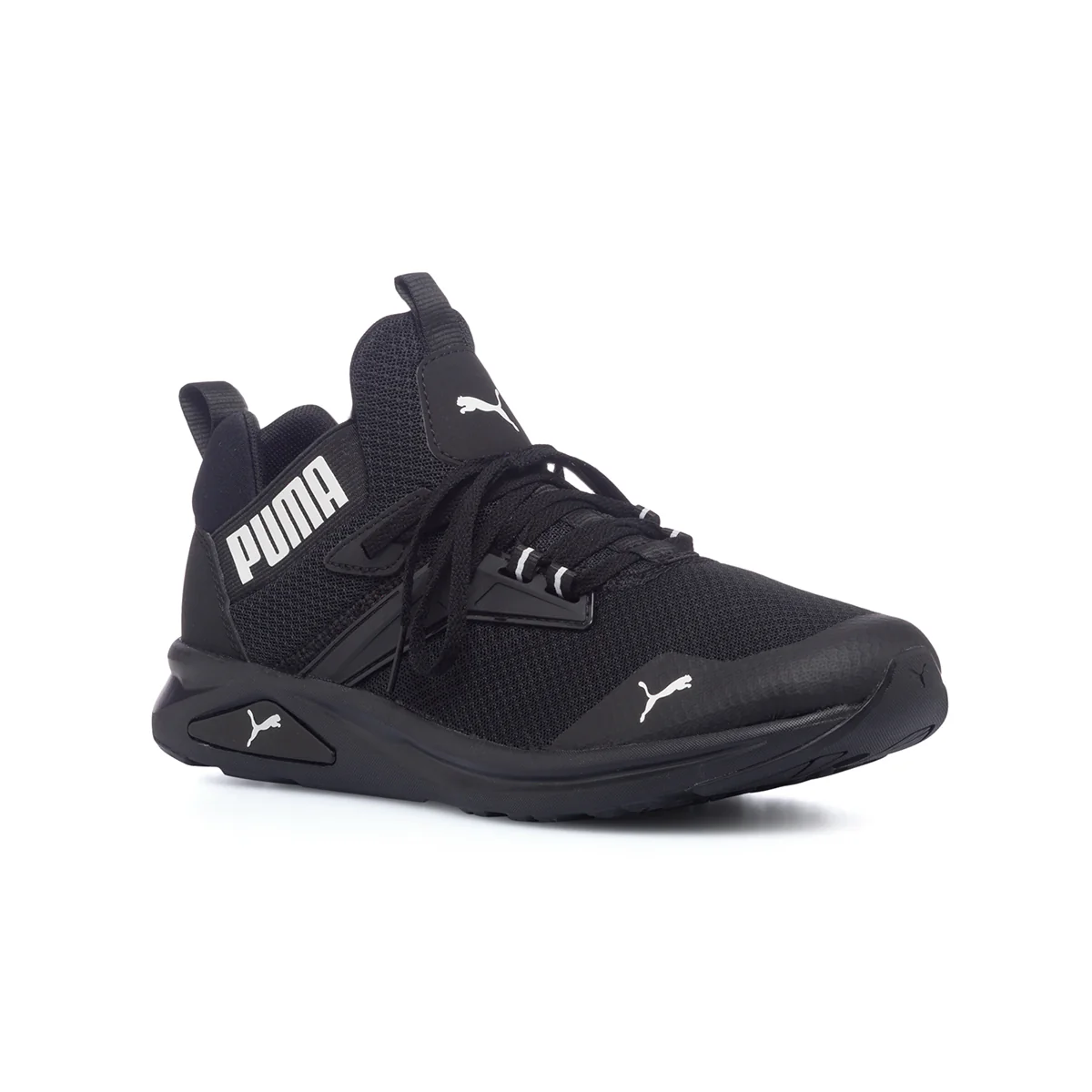 Scarpe sportive nere da uomo con inserti elastici Puma Enzo 2 Refresh - Image 2