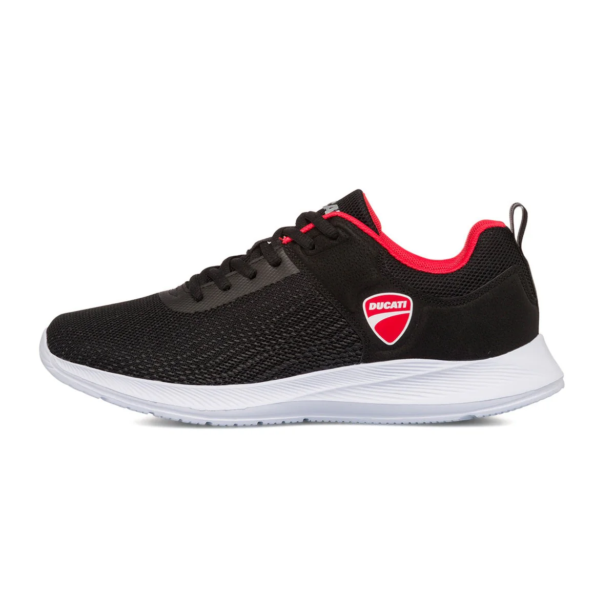 Scarpe sportive nere da uomo con logo laterale Ducati Backfire 4