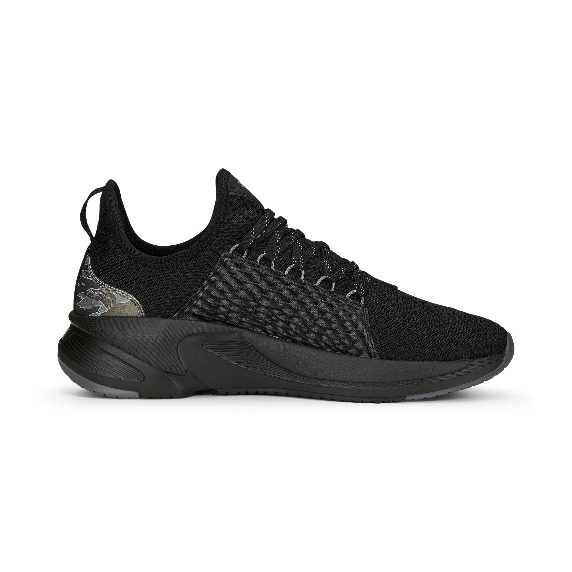 Scarpe sportive nere da uomo con logo laterale Puma Softride Premier - Image 7
