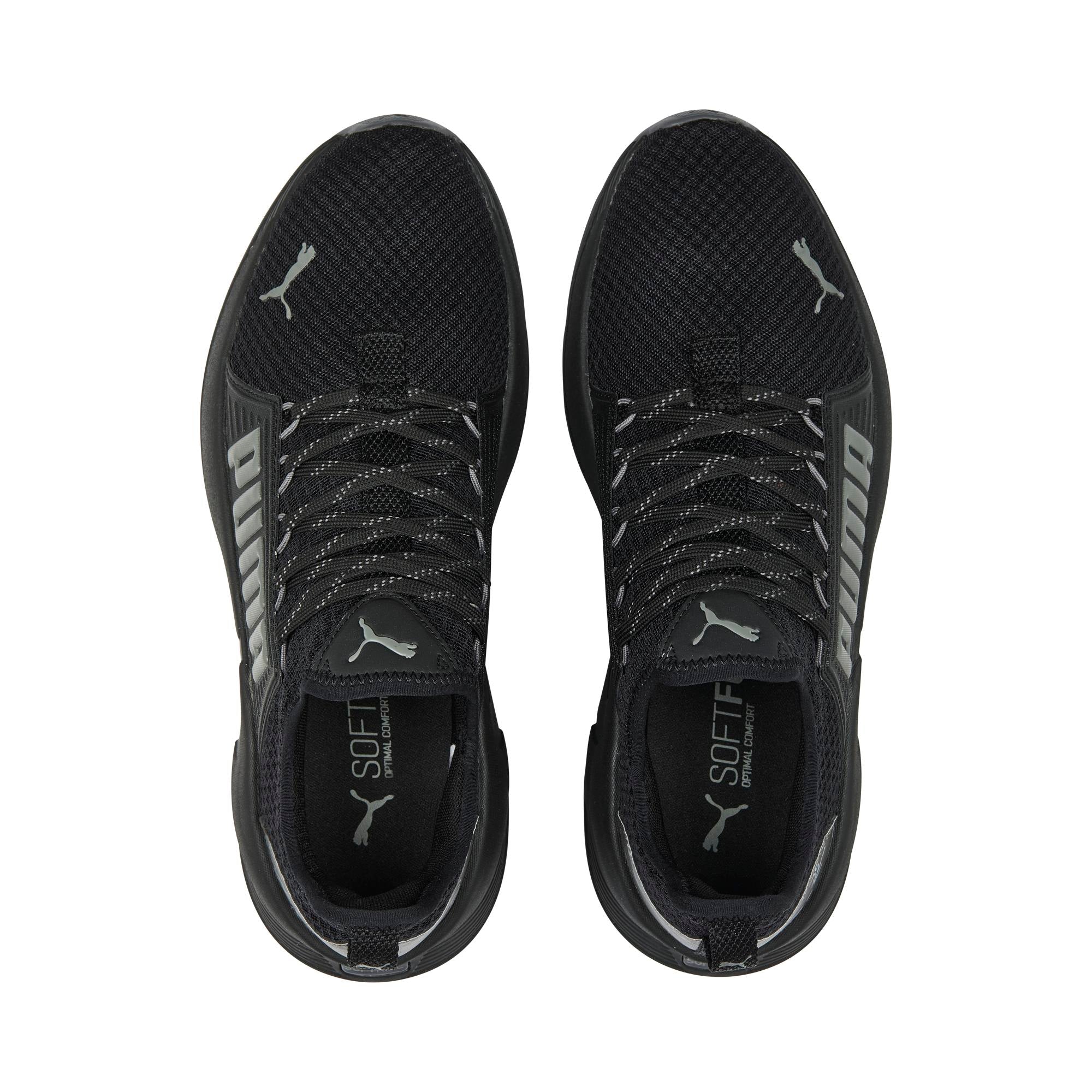 Scarpe sportive nere da uomo con logo laterale Puma Softride Premier - Image 8