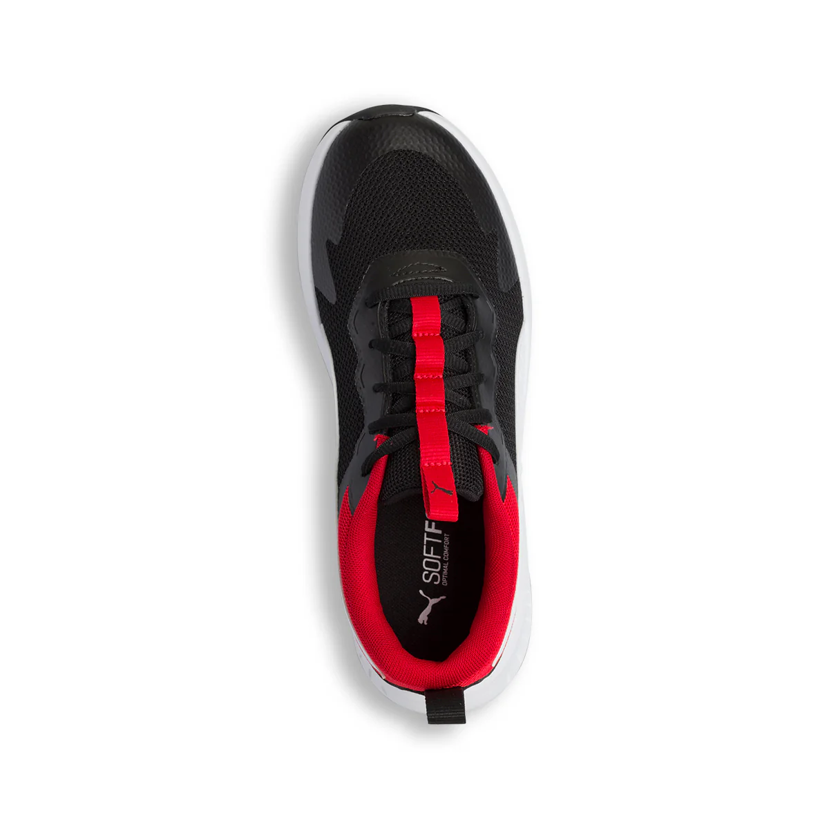Scarpe sportive nere e rosse da ragazzo Puma Evolve Run Mesh Jr - Image 8