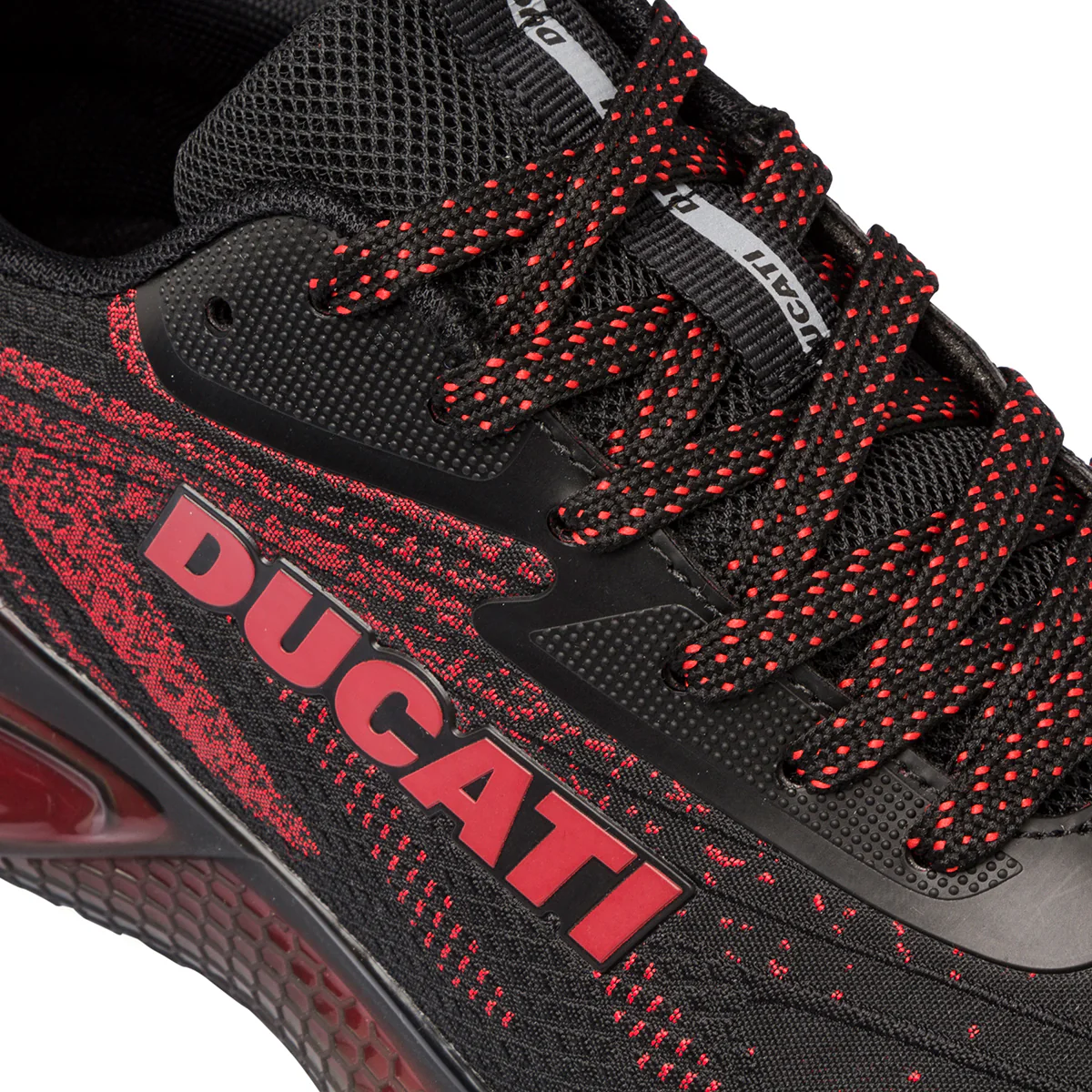 Scarpe sportive nere e rosse da uomo Ducati Road Runner - Image 6