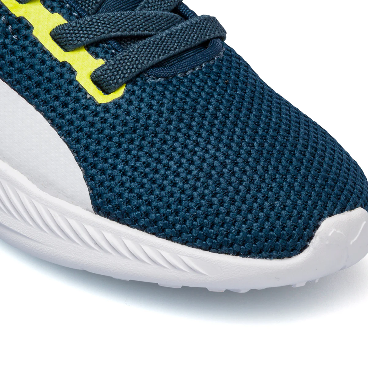 Scarpe sportive primi passi blu da bambino Puma Flyer Runner V Inf - Image 5