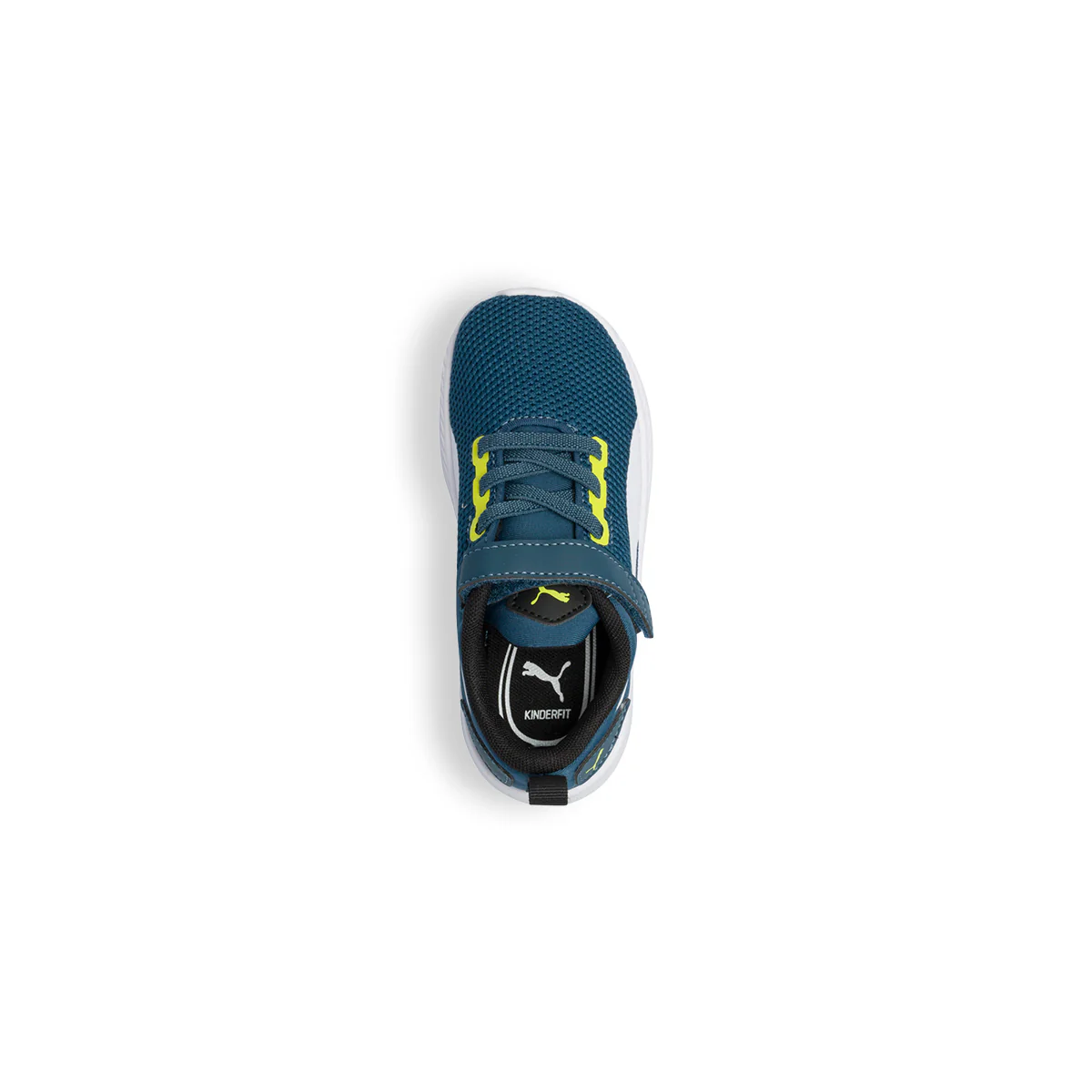 Scarpe sportive primi passi blu da bambino Puma Flyer Runner V Inf - Image 8