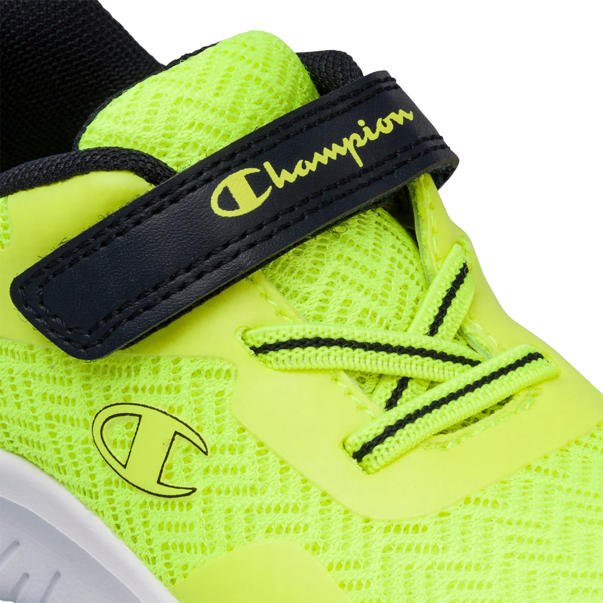 Scarpe sportive primi passi giallo fluo da bambino Champion Softy Evolve B - Image 6