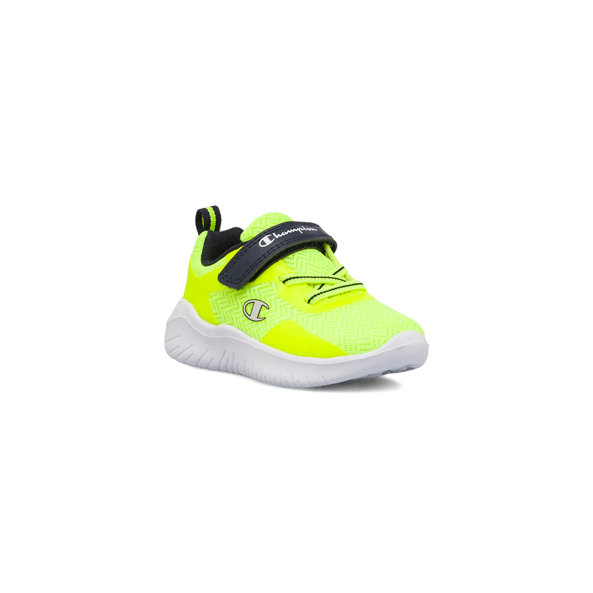 Scarpe sportive primi passi giallo fluo da bambino Champion Softy Evolve B TD - Image 2