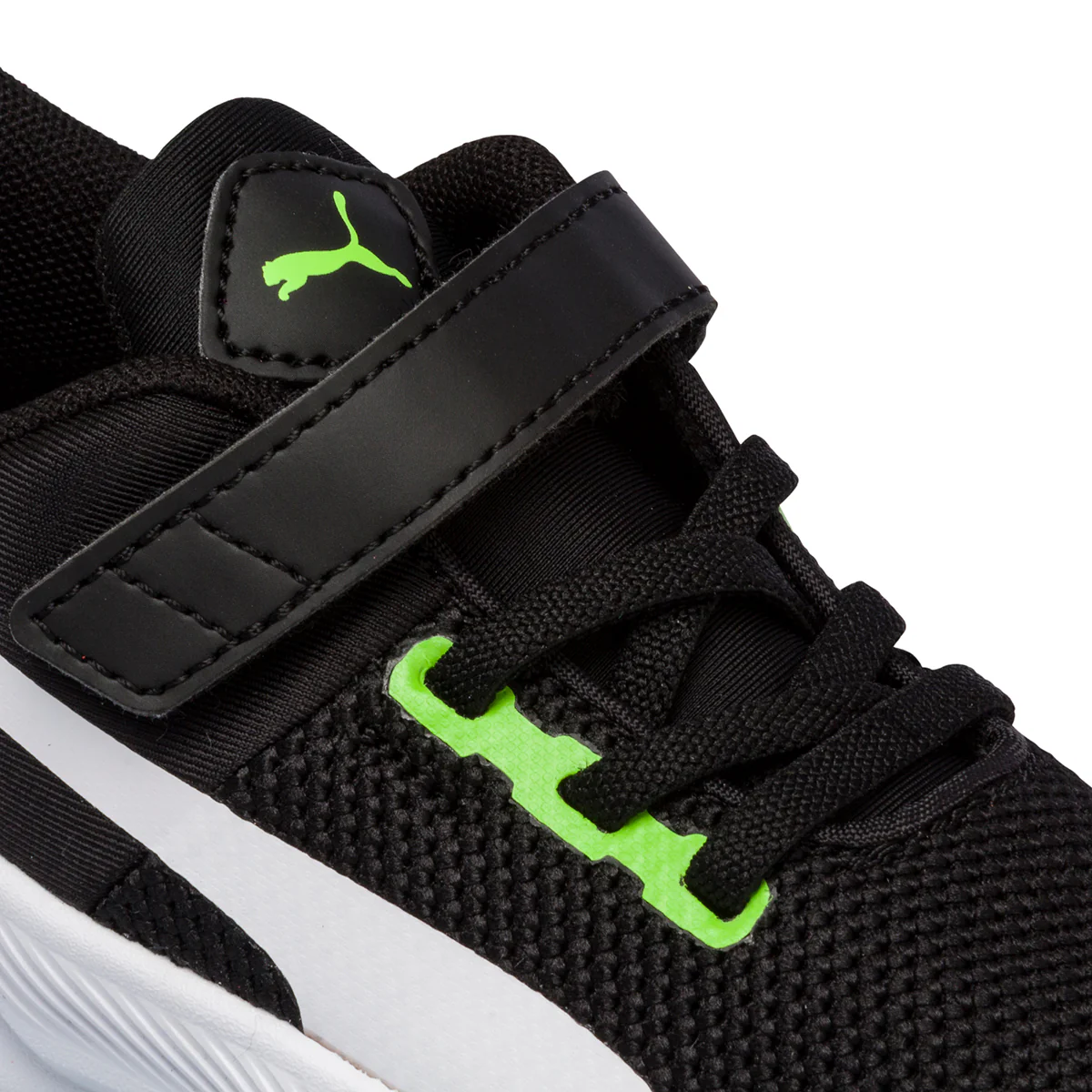 Scarpe sportive primi passi nere da bambino Puma Flyer Runner V Inf - Image 6
