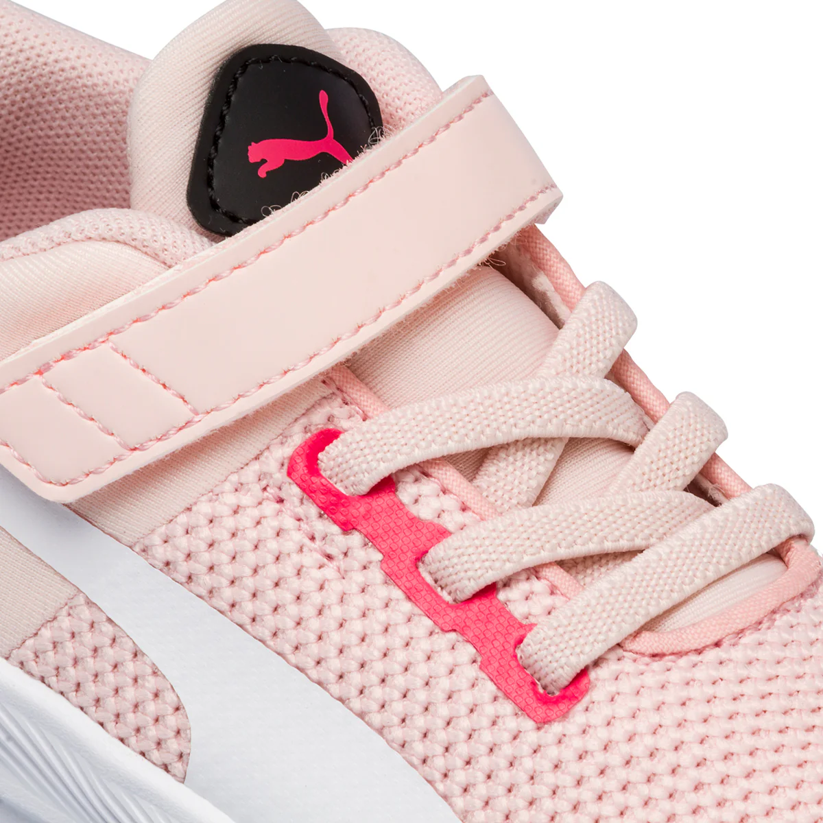 Scarpe sportive primi passi rosa da bambina Puma Flyer Runner V Inf - Image 6