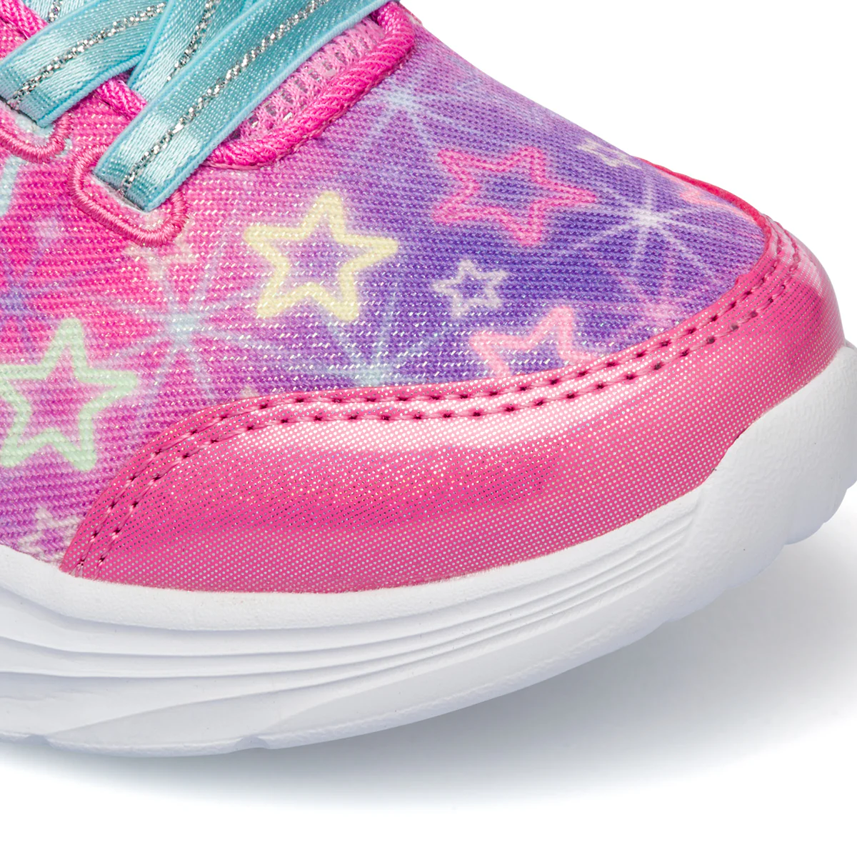 Scarpe sportive rosa da bambina con luci nella suola Skechers S-Lights Star Sparks - Image 6