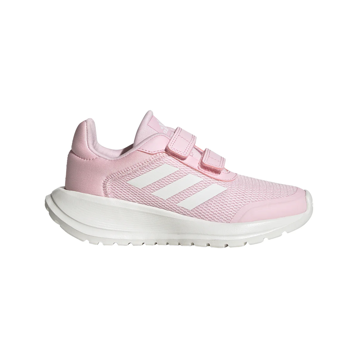 Scarpe sportive rosa da bambina con strisce laterali adidas Tensaur Run 2.0